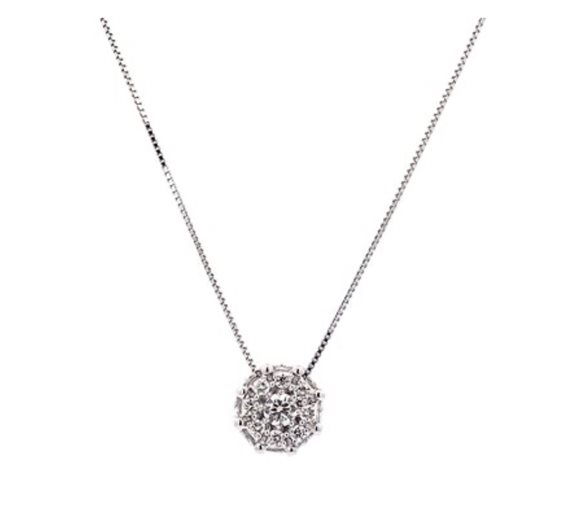 Collana Promesse Donna in Oro bianco CNINE6 - CNINE6